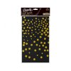 88077 1 foliovy obrus cierny s bodkami 137 x 183 cm