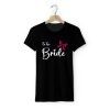 Dámske tričko - Bride to be mašlička