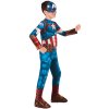 Detský kostým deluxe - Captain America (Rozmiar - dzieci M: 116 cm)