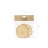 Drevená podložka - Ø 10 - 12cm