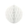 Papierová guľa - Biela 20 cm