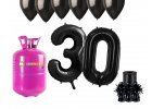 Seturi pentru petrecere de culoare neagră cu heliu