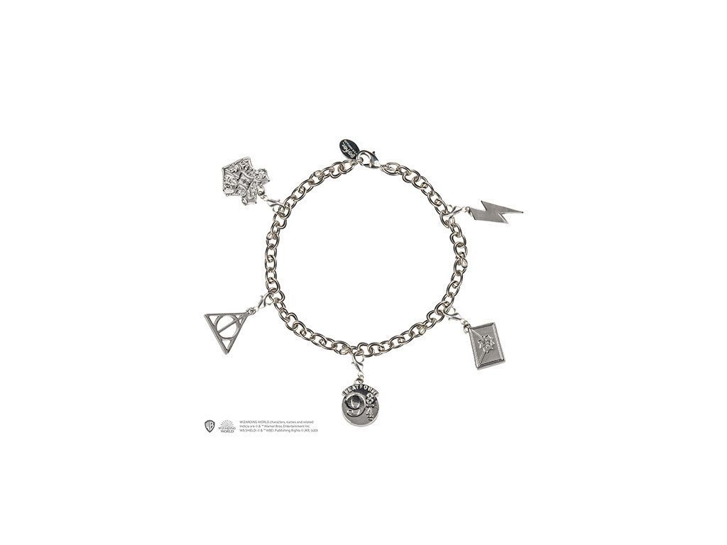 Brătară vrăjitorească cu cinci pandantive - Harry Potter