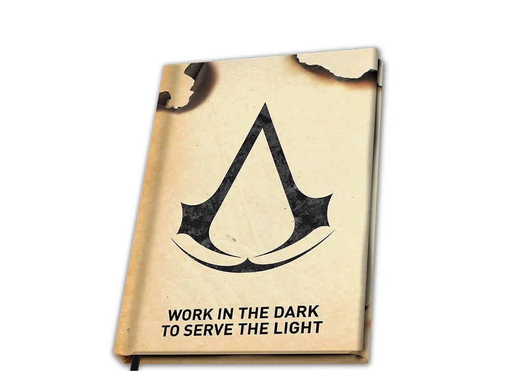 assassin s creed a5 notebook crest x4