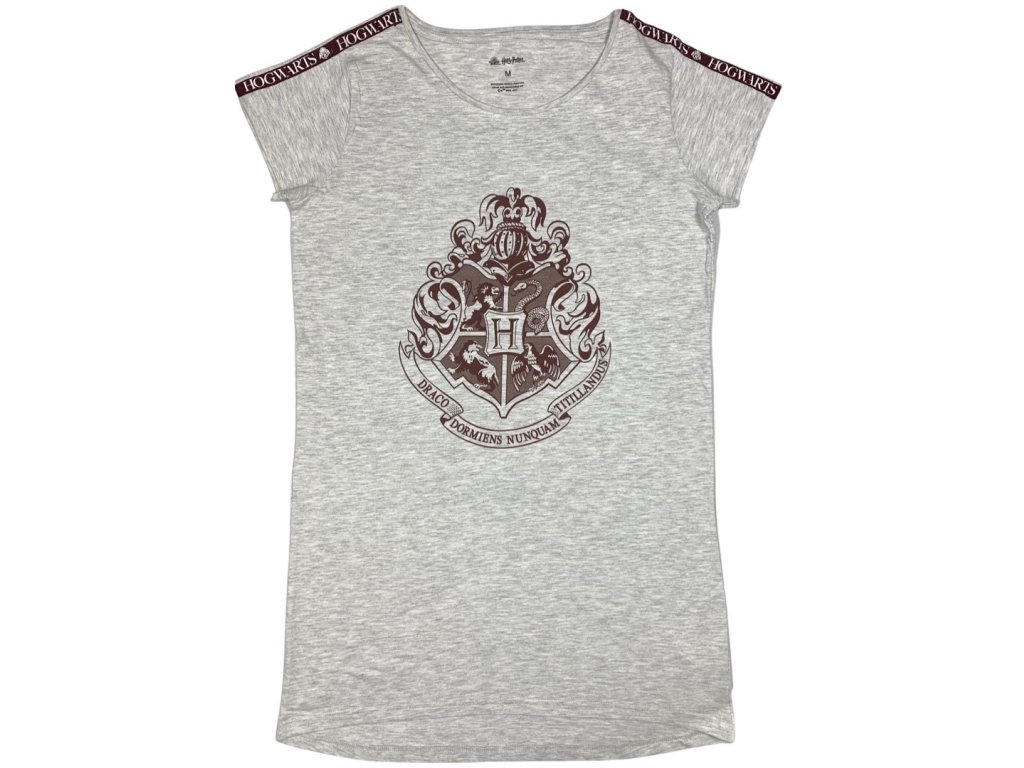 Tricou pentru femei - Harry Potter Hogwarts gri