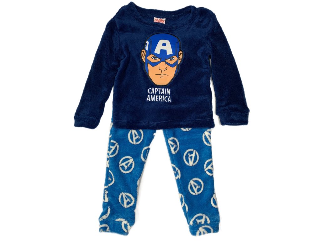 Pijamale pentru băieți - Avengers Captain America