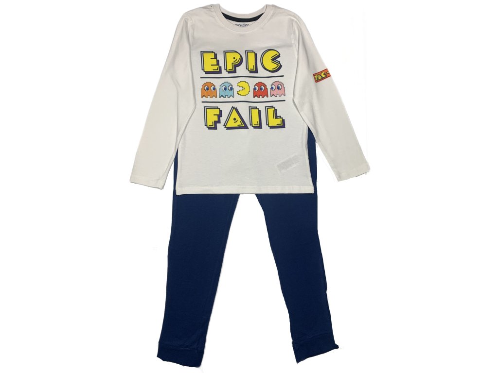 Pijamale pentru băieți - Pacman albastru