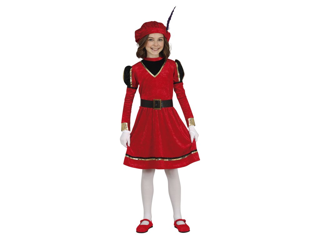 Costum fetiţă copii - Red Page