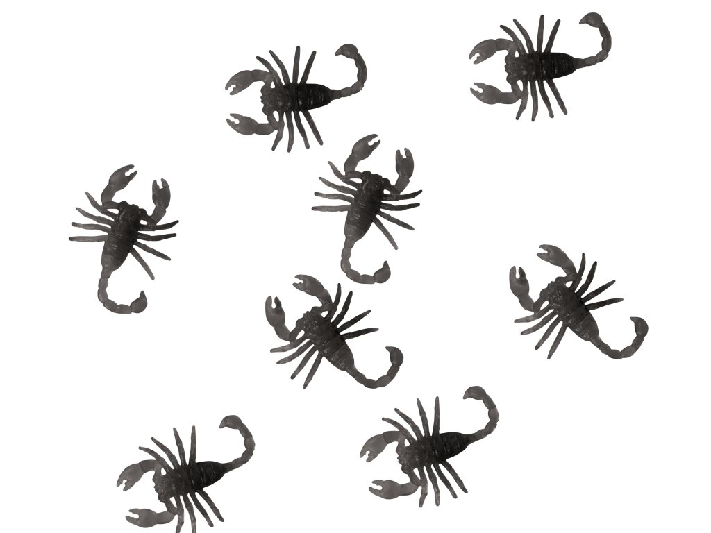 Decorațiune - Scorpioni 8 buc