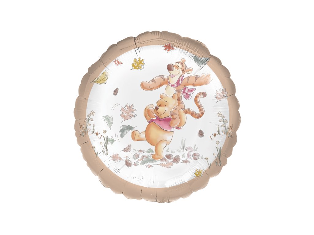 Balon din folie - Ursulețul Pooh și tigrul, 43 cm