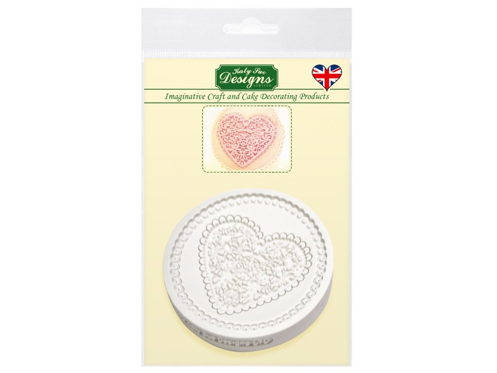 Formă din silicon pentru modelare - Inimă