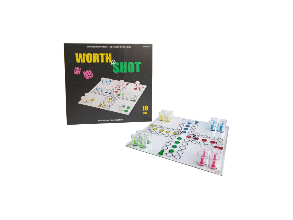 Joc de petrecere - Versiunea alcoolică a jocului "Nu te supăra, frate!"