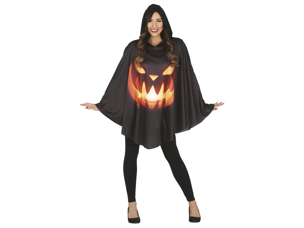 Poncho de damă - Dovleac