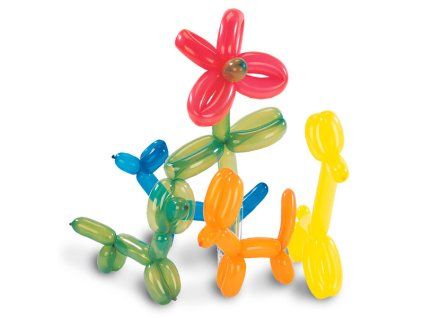 Baloane modelatoare cu pompă 10 buc