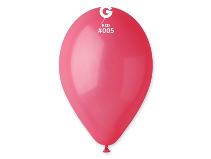 Balon pastelat culoarea roşu