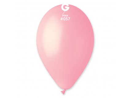 34364 1 balonik pastelovy ruzovy 26 cm