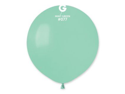 Balón pastelový mätovo-zelený 48 cm