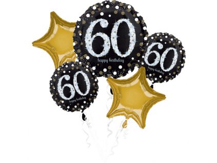 Buchet din baloane - 60. aniversare