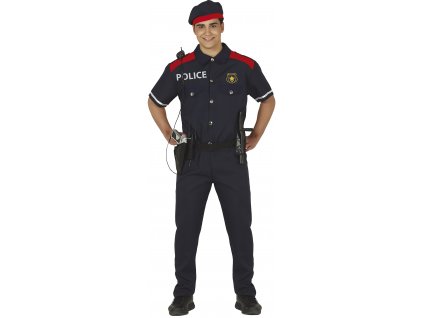 Pánsky kostým - Policajt (Mărimea - Adult M)