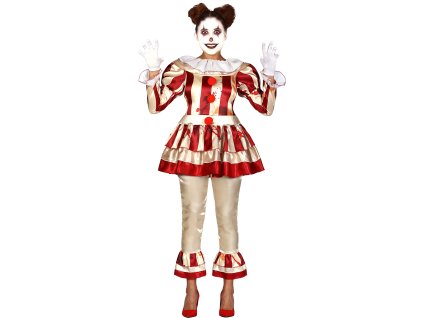 Costum damă - Clown femeie horror