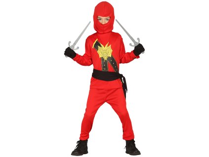 Kostým NINJA - pre deti (Mărimea - Copii M: 115-123 cm)