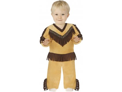 Detský kostým pre najmenších - Indián (Mărimea - Cei mici 12 - 18 luni)