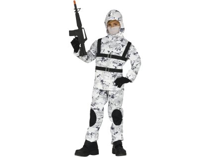 Costum pentru copii - Soldat arctic