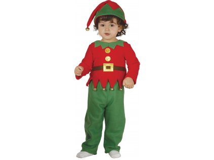 Detský kostým Malý Elf (Mărimea - Cei mici 12 - 18 luni)