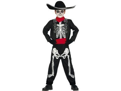 Costum pentru copii Schelet mexican