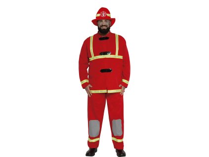 Kostým hasiča (Mărimea - Adult XXL)
