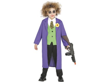 Detský kostým - Joker (Mărimea - Copii S: 101-109 cm)
