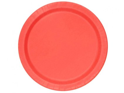 Farfurii roşii 8 buc
