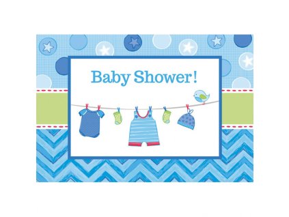 Invitatii Baby Boy 8 buc