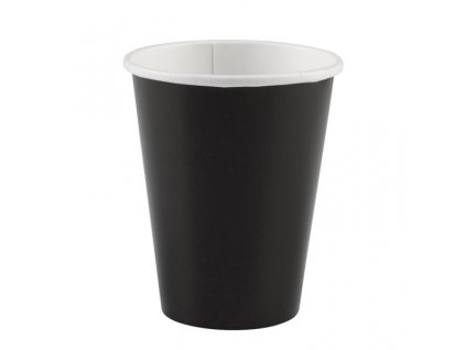 Pahare negre 8 buc