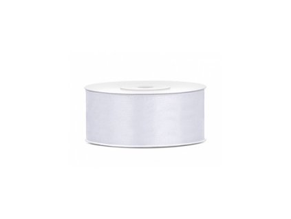 39947 6 satenova stuha biela 25mm 25m