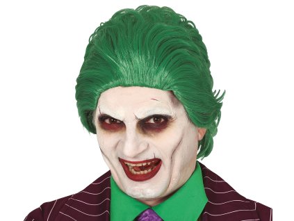 Perucă - Clown nebun verde