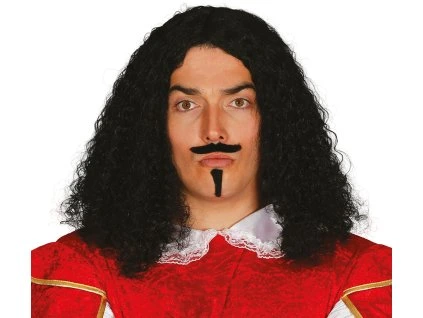 Dobová parochňa s fúzami