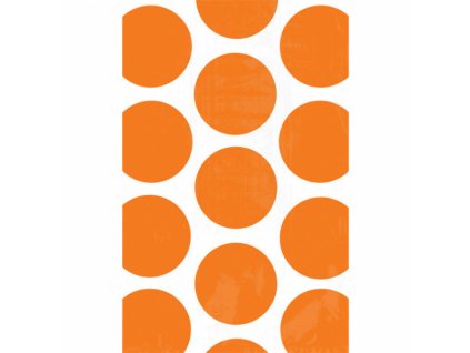 Vrecuska bodkovane oranzove