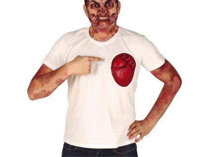 Tricou - Inimă din latex