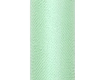 Tyl hladký - mätový