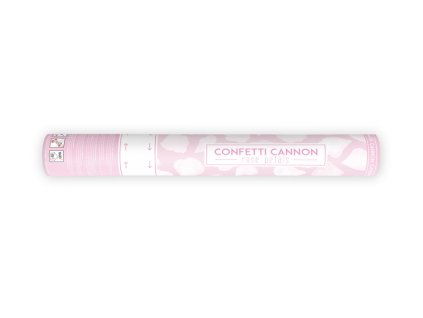 Tun confetti şi panglici - Petale albe 40 cm