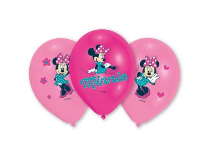 Baloane Minnie 6 buc