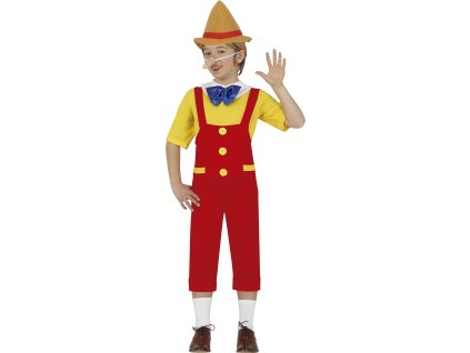Detský kostým - Pinocchio (Mărimea - Copii M: 115-123 cm)
