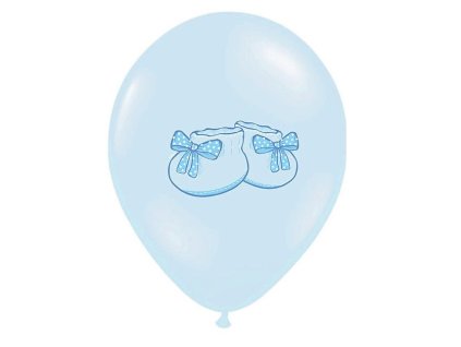 Balon - pantofiori albaștri