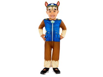 Detský kostým pre najmenších - Paw Patrol Chase (Mărimea - Cei mici 18 - 24 luni)