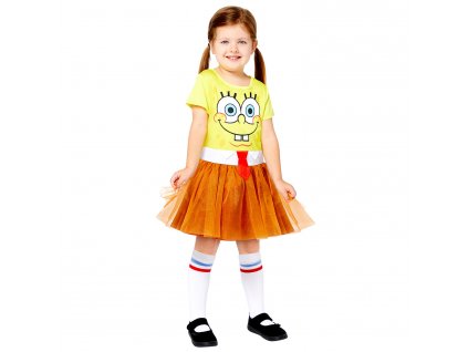 Detský kostým - Spongebob dievčenský (Mărimea - Copii XS)