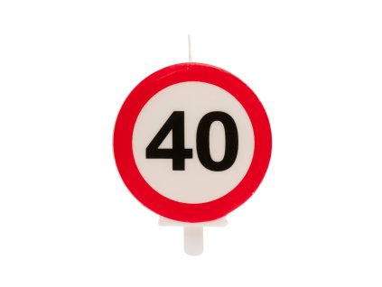 Lumânare aniversară - 40