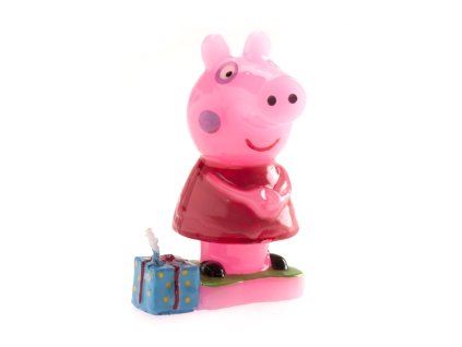 Lumânare aniversară - Pig Peppa 8 cm