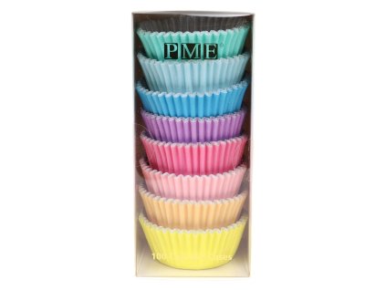 Coșulețe din hârtie pentru copt pastelate 100 buc