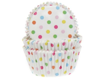 Coșuri pentru copt cu puncte 50 buc